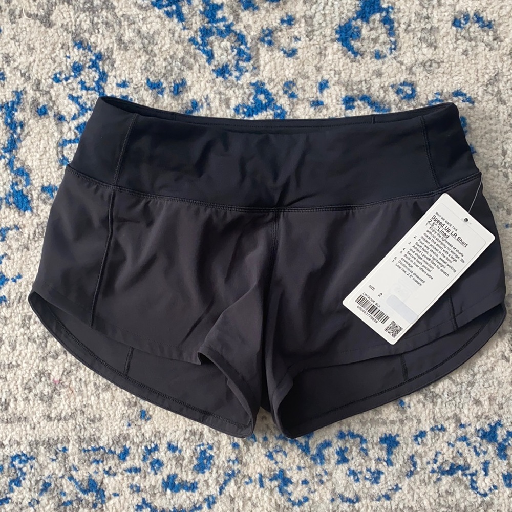 NWT! Lululemon speed up shorts